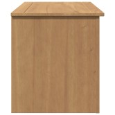 Panama tömör fenyőfa tárolóláda fedéllel 79 x 42 x 46 cm