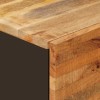 Széf 3 pcs barna 60 x 33 x 75 cm tömör mangófát