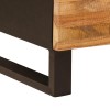 Széf 3 pcs barna 60 x 33 x 75 cm tömör mangófát