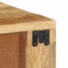 Tömör nyers mangófa falra szerelhető tv-szekrény 100x30x19 cm
