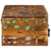 Tömör újrahasznosított falra szerelhető tv-szekrény 100x30x19cm