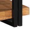Fali polc 70x33x35 cm tömör fa akácfa