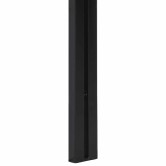 Tömör fa mangó és vas fejtámla 120 cm