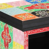 Tv szekrény polcokkal sokszínű 100 x 30 x 22 cm faanyag