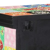 Tv szekrény polcokkal sokszínű 100 x 30 x 22 cm faanyag
