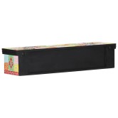 Tv szekrény polcokkal sokszínű 100 x 30 x 22 cm faanyag
