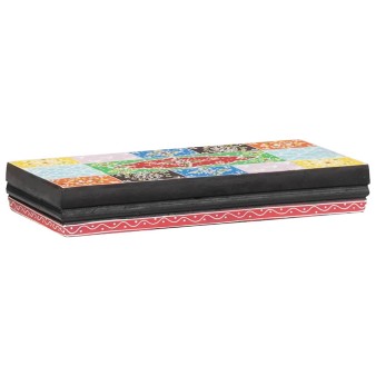 Falpolcok sokszínű 40 x 20 x 6 cm tömör mangófát