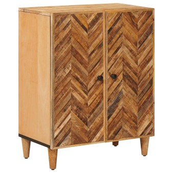 Tároló szekrények 3 pcs barna 60 x 33,5 x 75 cm tömör mangófát