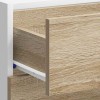 “lyon” konyhai alapszekrény sonoma oak engineered wood
