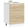 “lyon” konyhai alapszekrény sonoma oak engineered wood