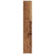 2 db antik fa színű szerelt fa cd-tartó szekrény 21x16x93,5 cm 2 db antik fa színű szerelt fa cd-tartó szekrény 21x16x93,5 cm