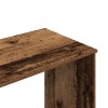 Antik fa színű szerelt fa íróasztal 102x50x76 cm
