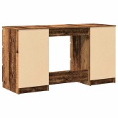 Antik fa színű szerelt fa íróasztal 140 x 50 x 77 cm Antik fa színű szerelt fa íróasztal 140 x 50 x 77 cm