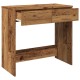 Antik fa színű szerelt fa íróasztal 80 x 40 x 75 cm Antik fa színű szerelt fa íróasztal 80 x 40 x 75 cm