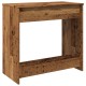 Antik fa színű szerelt fa íróasztal 80 x 40 x 75 cm Antik fa színű szerelt fa íróasztal 80 x 40 x 75 cm