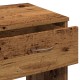 Antik fa színű szerelt fa íróasztal 80 x 40 x 75 cm Antik fa színű szerelt fa íróasztal 80 x 40 x 75 cm