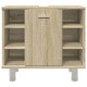 Sonoma-tölgy színű szerelt fa fürdőszobaszekrény 60x32x53,5 cm