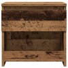 2 db antik fa forgácslap éjjeliszekrény 40 x 30 x 39 cm