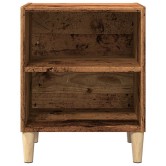 Éjjeliszekrények 2 db régi fa 40x30x50 cm gépesített fa