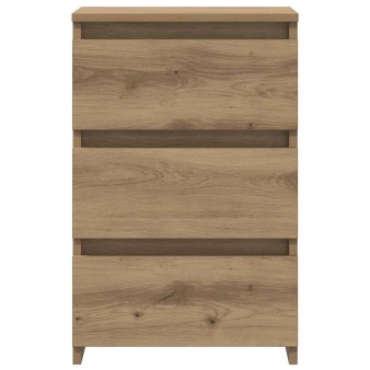 Éjjeliszekrények 2 db artisan tölgy 40x35x62,5 cm műfa