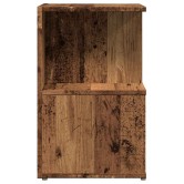 Éjjeliszekrények 2 db régi fa 35x35x55 cm gépesített fa Éjjeliszekrények 2 db régi fa 35x35x55 cm gépesített fa