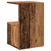 Éjjeliszekrények 2 db régi fa 35x35x55 cm gépesített fa Éjjeliszekrények 2 db régi fa 35x35x55 cm gépesített fa