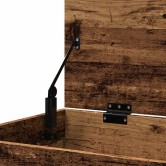 Antik fa színű szerelt fa tárolóláda 84 x 42 x 46 cm Antik fa színű szerelt fa tárolóláda 84 x 42 x 46 cm