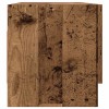 Szekrény régi fa 100x32,5x35 cm gépelt fa