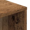 Antik fa színű szerelt fa íróasztal 102,5 x 35 x 75 cm