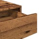 Antik fa színű szerelt fa íróasztal 101 x 50 x 76,5 cm