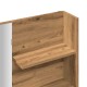 Fésülködőasztal tükörrel artisan oak 74,5x40x141 cm Fésülködőasztal tükörrel artisan oak 74,5x40x141 cm