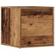 Antik fa szerelt fa tárolódoboz 40,5 x 40 x 40 cm Antik fa szerelt fa tárolódoboz 40,5 x 40 x 40 cm