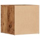 Antik fa szerelt fa tárolódoboz 40,5 x 40 x 40 cm Antik fa szerelt fa tárolódoboz 40,5 x 40 x 40 cm