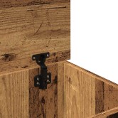 Antik fa színű szerelt fa tárolódoboz 30 x 50 x 28 cm