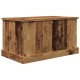 Antik fa színű szerelt fa tárolódoboz 70 x 40 x 38 cm