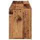 2 db antik fa színű falra szerelhető tv-szekrény 60 x 30 x 41cm