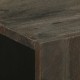 Sideboard fekete 60x33x75 cm tömörfa mango