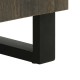 Sideboard fekete 60x33x75 cm tömörfa mango