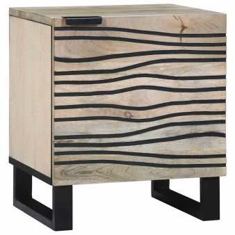 Éjjeliszekrény 2 pcs fehér 40 x 33 x 46 cm szerelt fa