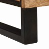 Tv szekrény polcokkal barna 105 x 33 x 46 cm tömör mangófát