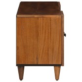 Tv szekrény fiókkal ajtóval dió 105 x 33 x 46 cm tömör mangófát