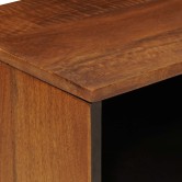 Tv szekrény tárolóval dió 80 x 33 x 46 cm tömör mangófát