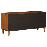 Tv szekrény fiókkal dió 100 x 33 x 46 cm tömör mangófát