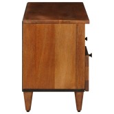 Tv szekrény fiókkal dió 100 x 33 x 46 cm tömör mangófát