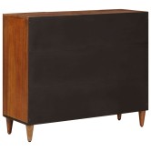 Széf polcokkal tárolóval dió 90 x 33,5 x 75 cm tömör mangófát Széf polcokkal tárolóval dió 90 x 33,5 x 75 cm tömör mangófát