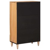 Magasfiú fiókkal természetes 60 x 33,5 x 100 cm tömör mangófát