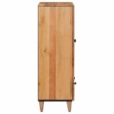 Magasfiú fiókkal természetes 60 x 33,5 x 100 cm tömör mangófát