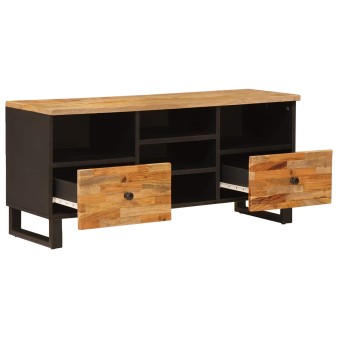 Tv szekrény corona barna 100 x 33 x 46 cm tömör mangófát