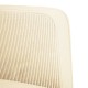 Krém kordbársony szövet loveseat kanapé 109 cm