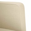 Krém szövet loveseat kanapé 111 cm